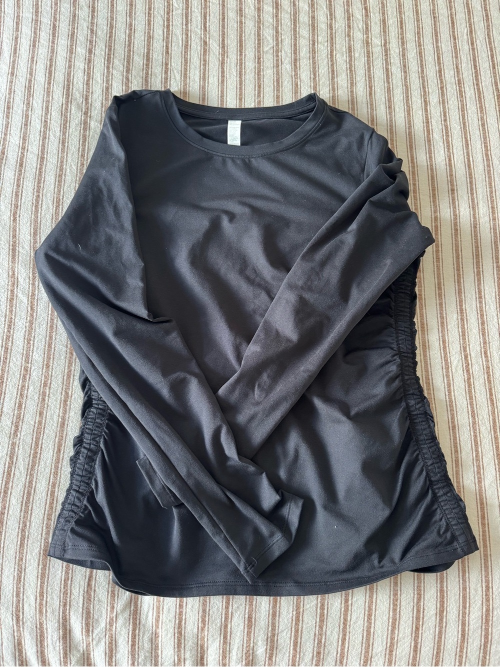 Zella long sleeve rushed top